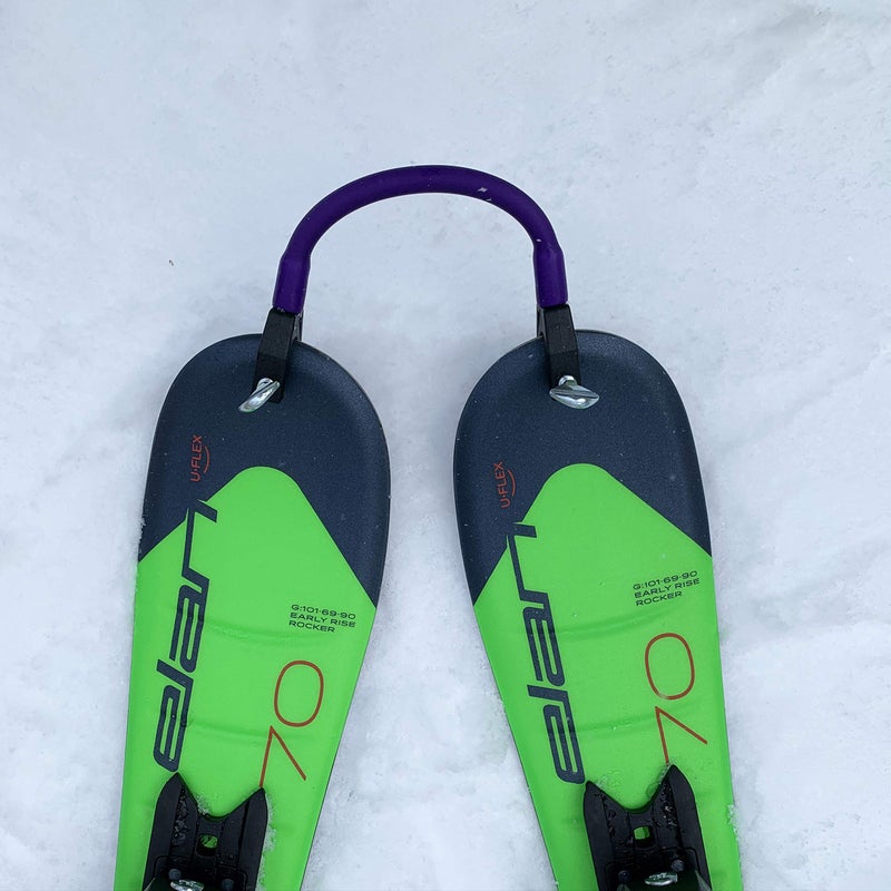 Edgie Wedgie - The Original Kids Ski Tip Connector (Purple) - Image 2